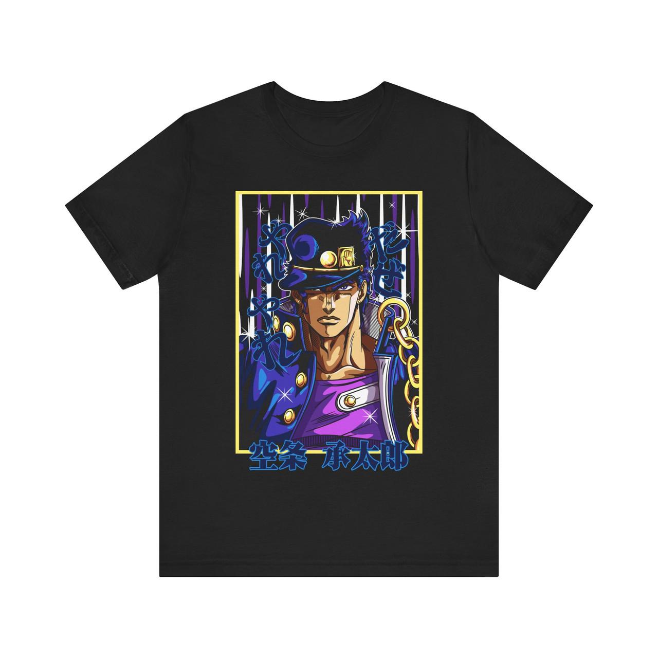 Anime JoJos Bizarre Adventure Graphic 100Cotton unisex Shirt Unisex Short Sleeve ONeck Y2k Women Oversized TShirt High Quality 4XL