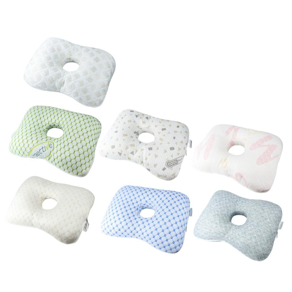 PP Cotton Milk Silk Side Sleeper Ear Pillow Adjustable Guard Protector Portable Sleeping Cushion for Neck Relief Home Use