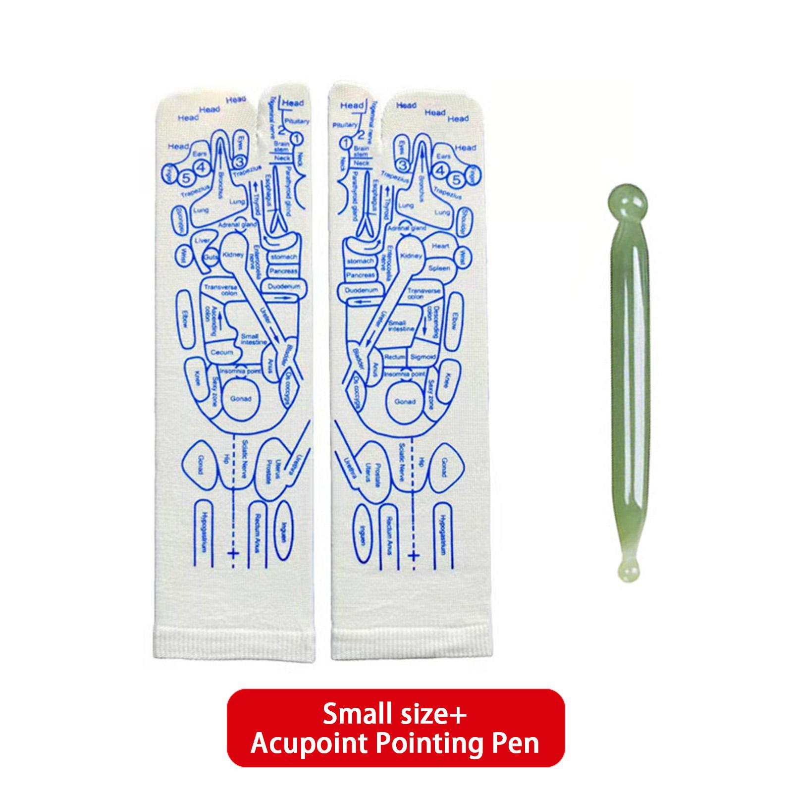 

Foot Massage Acupuncture Point Socks Muscle Relaxation Relieve Tired Feet Reflexology Socks for Relief Body Stress & Aches