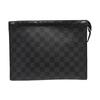[Gebraucht] Pochette Voyage MM 'Schwarzes Damier Graphite Canvas' - Sehr Gut #6MN0O7