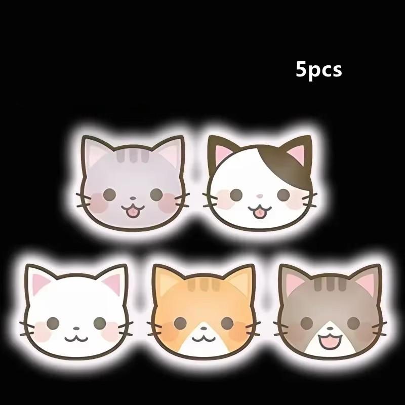 

наклейка на автомобиль квадратный человек светоотражающая наклейка мотоцикл персонализированный креативный шлем покрытие царапин водонепроницаемый