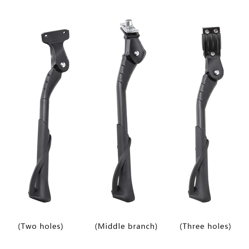 Side Kick Stand Foot Brace Aluminium Alloy Bike Holder Footrest Adjustable Easy Installation Cycling Equipment