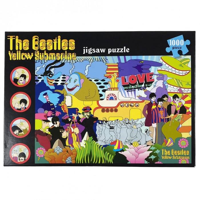 The Beatles Puzzle z żółtą łodzią podwodną
