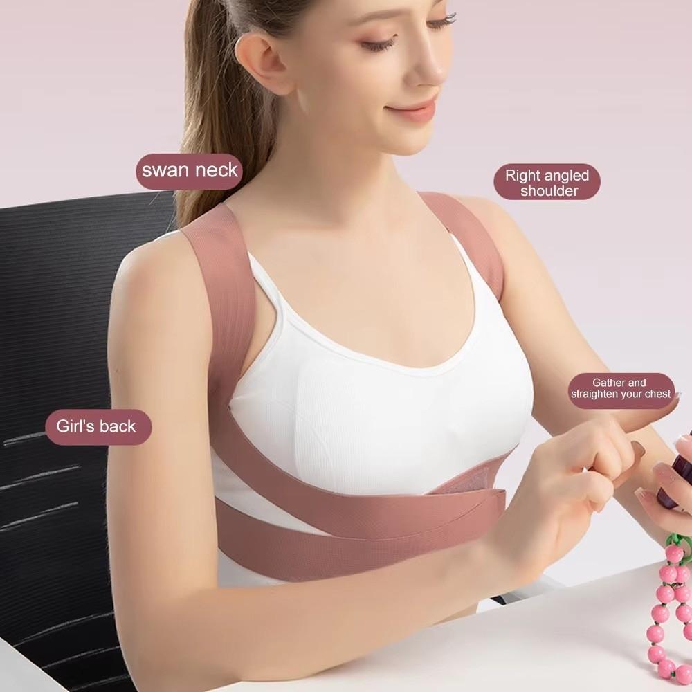Shoulder Brace Adult Corrective Belt Invisibility Back Brace Clavicle Spine Support  for Women Men