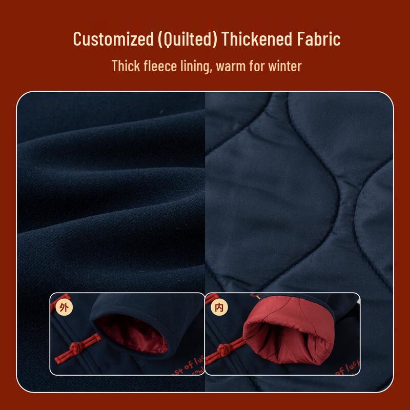 Children's Festive Tang Suit Padded Jacket