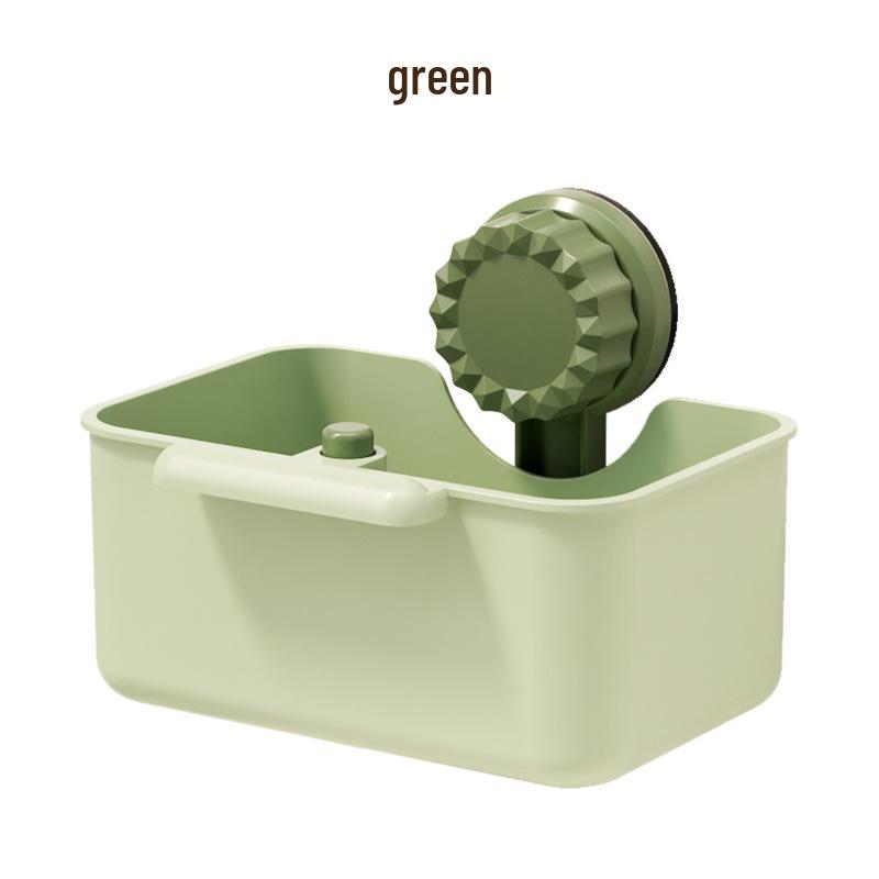 Saugnapf Spülbeckenablaufkorb mit Niederdrückfilter für Teerückstände und Nass-/Trockentrennung.