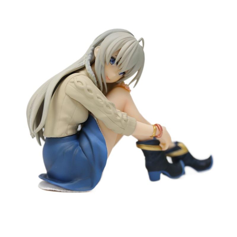 

11cm Elaina Gk Figure Painted Wandering Witch Anime Model Tabletop Decor Car Ornament Collectible Gift for Anime Fans