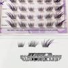 BQI Cool Swag Colored False Eyelashes - Glue-Free, Large Capacity for Music Festivals