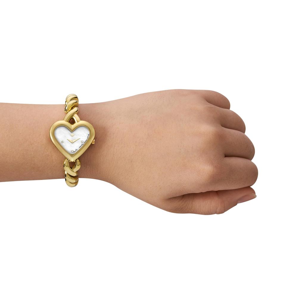 Spade New Monroe Heart Watch KSW1861 Gold [Kate York] Women's