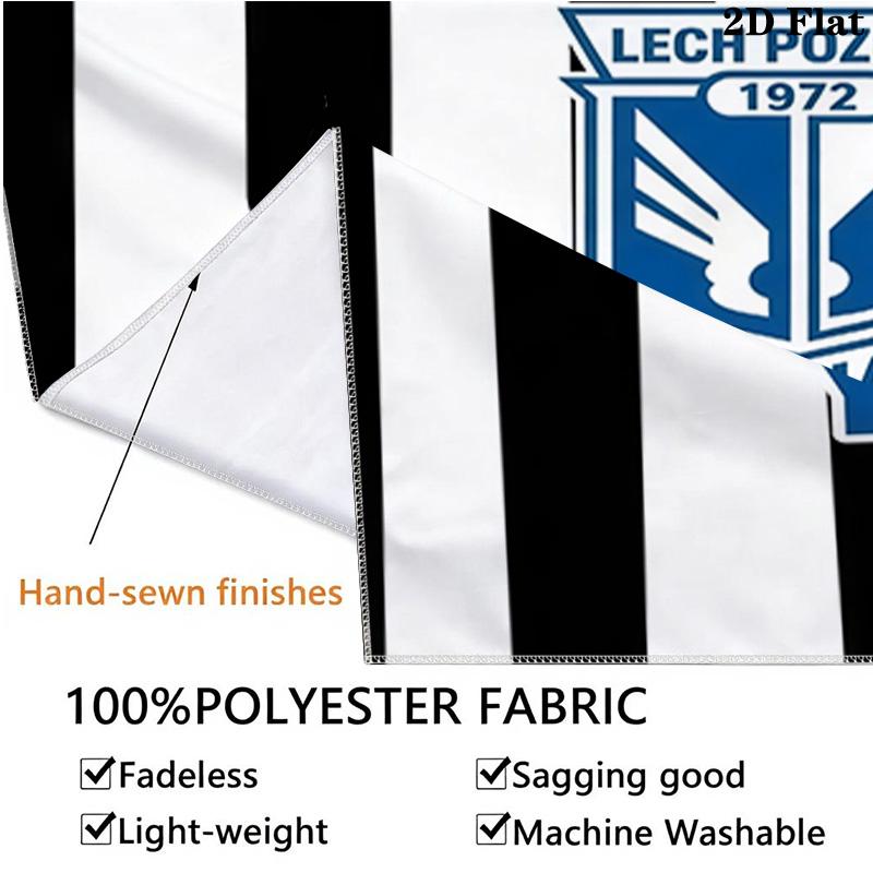 Custom Name Lech Poznan2 Printed Tapestry – Wall Hanging for Bedrooms, Dorms, and Home Decor