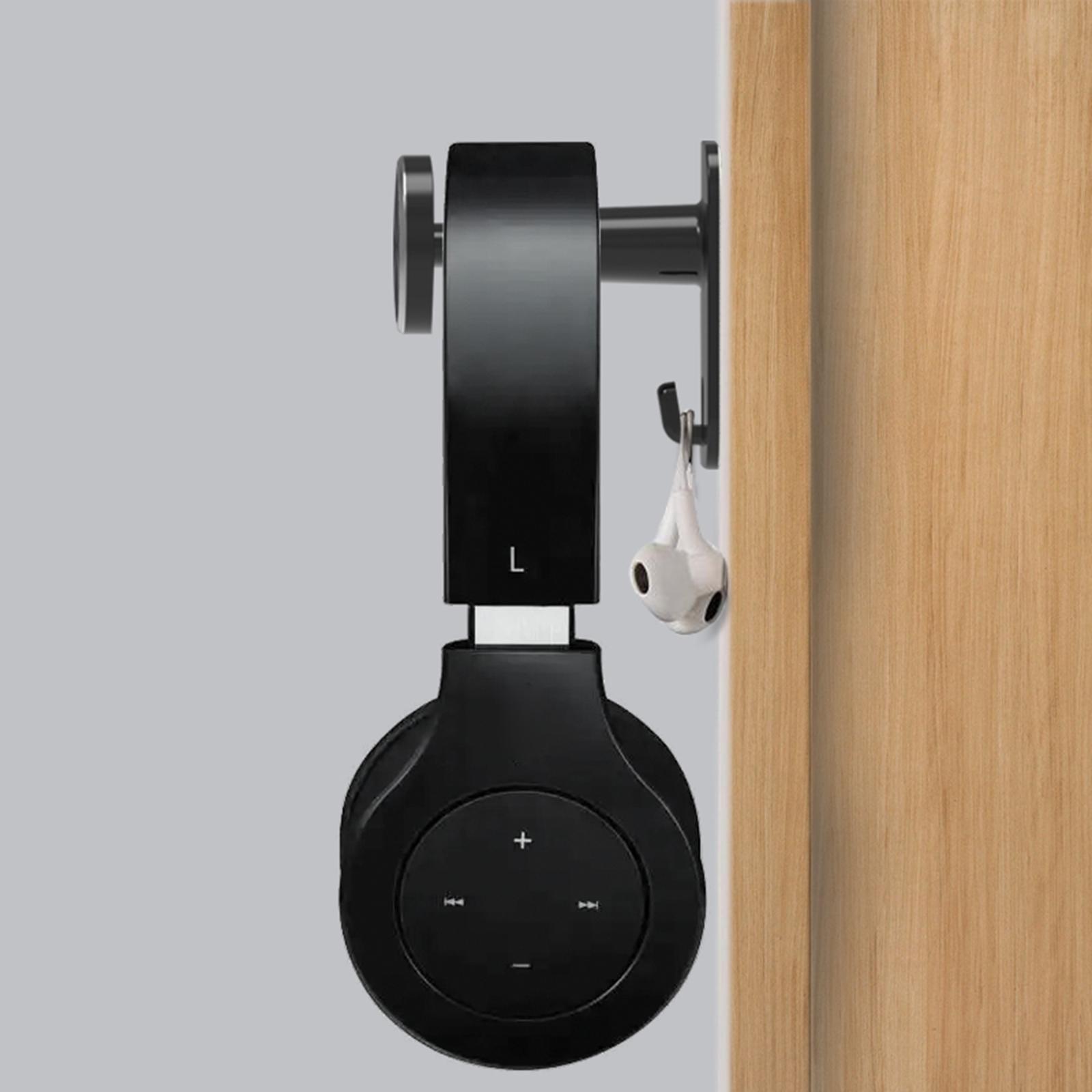 

Z18 Headphone Holder Computer Gaming Headset Hanger Telescopic Design Earphone Holder Wall Display Stand Rack For белый