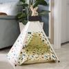 Pet Tent Kennel Canvas Dog Kennel Color Matching Cat Kennel