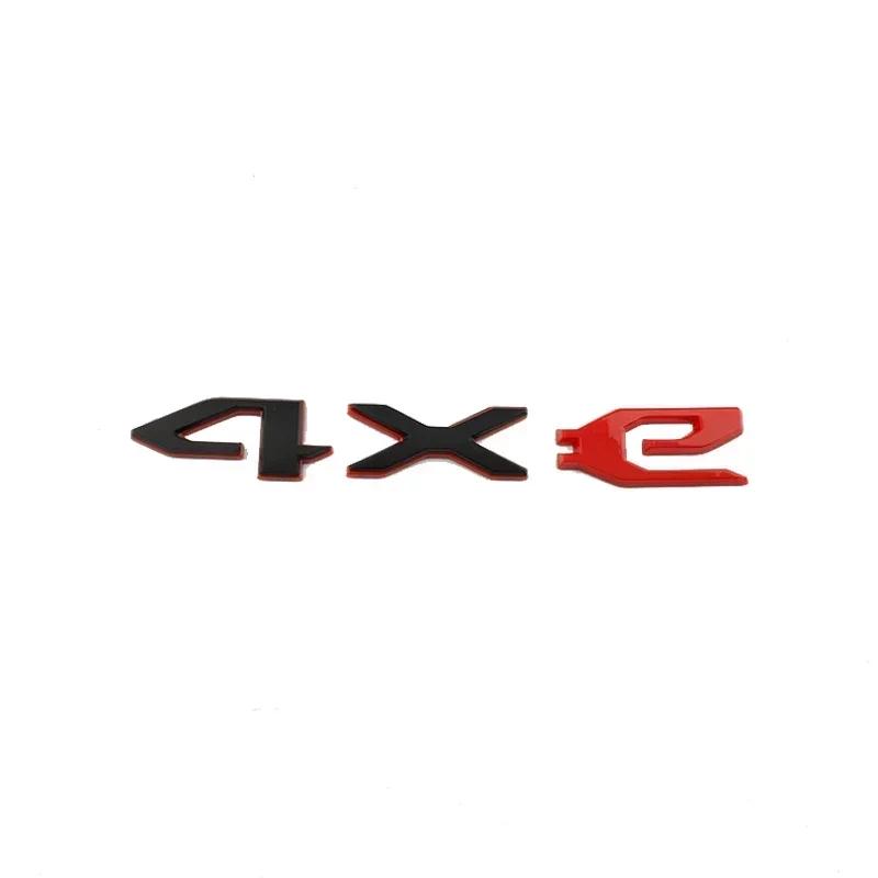 ABS Car Side Body Rear Tail Trunk Sticker for Jeep 4XE Logo Badge Grand Cherokee Wrangler Renegade Compass JK Patriot Accesories