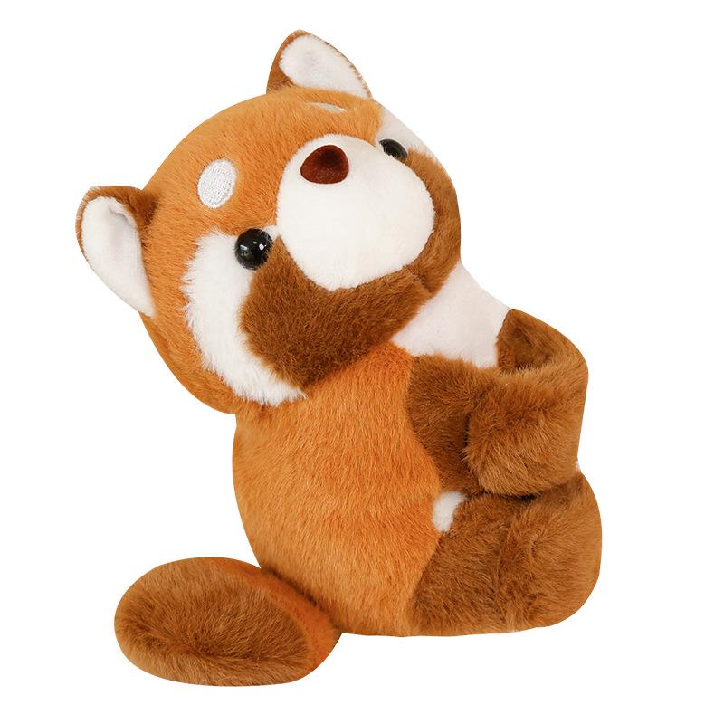 Animal Snap Bracelet Plush Toy - 8" Elk, Koala, and Raccoon Claw Machine Dolls