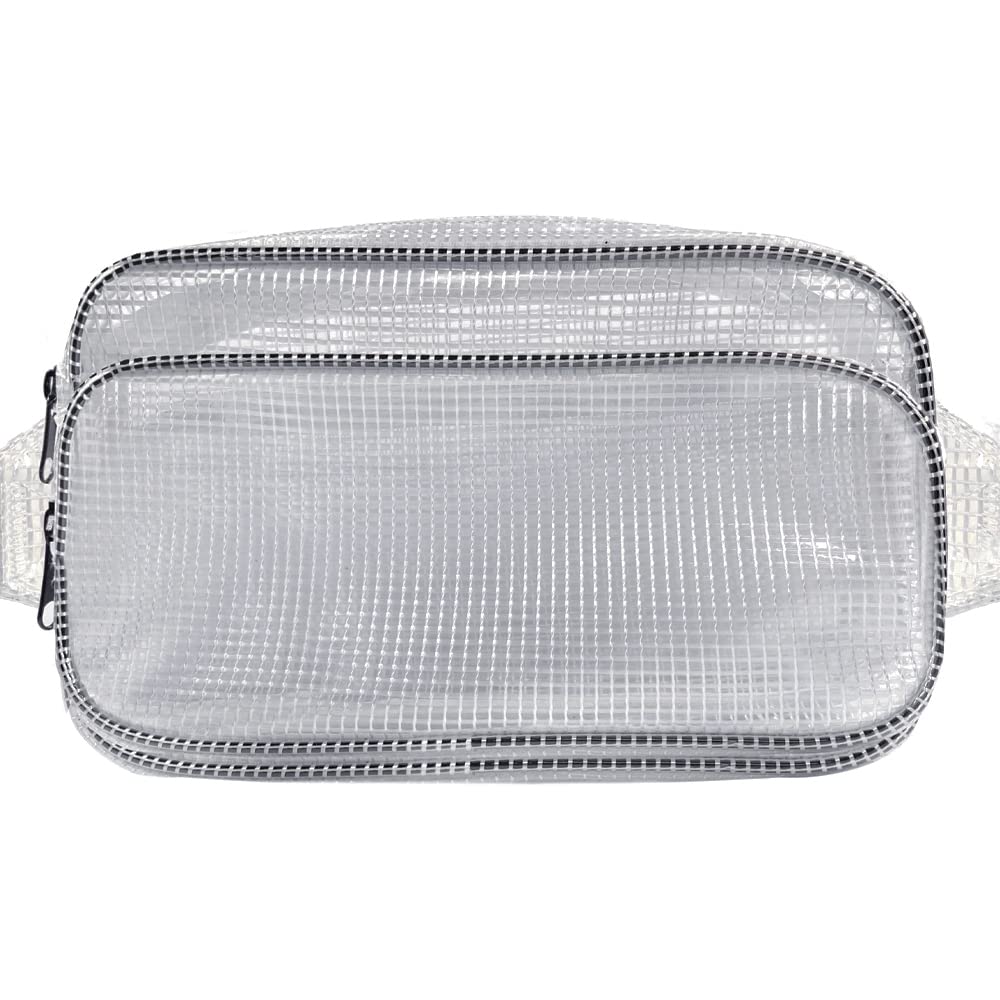 

GooTouch Engineer Bag Waist Bag M Size x 16 x W Pocket Transparent Waist Bag Clean Room Bag for Work Antistatic Transparent (26 10)