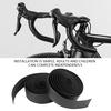 1 Pair Bicycle Road Bike Cycling Handlebar Handle Grip Tape Wrap (Black)