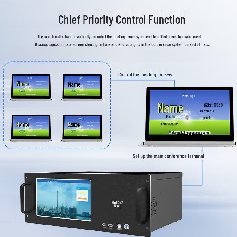 HuiDu HT-BS550 Integrated Conference Server (CN version)