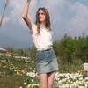 Sancai Lyocell Ruffle Collar Casual White Shirt
