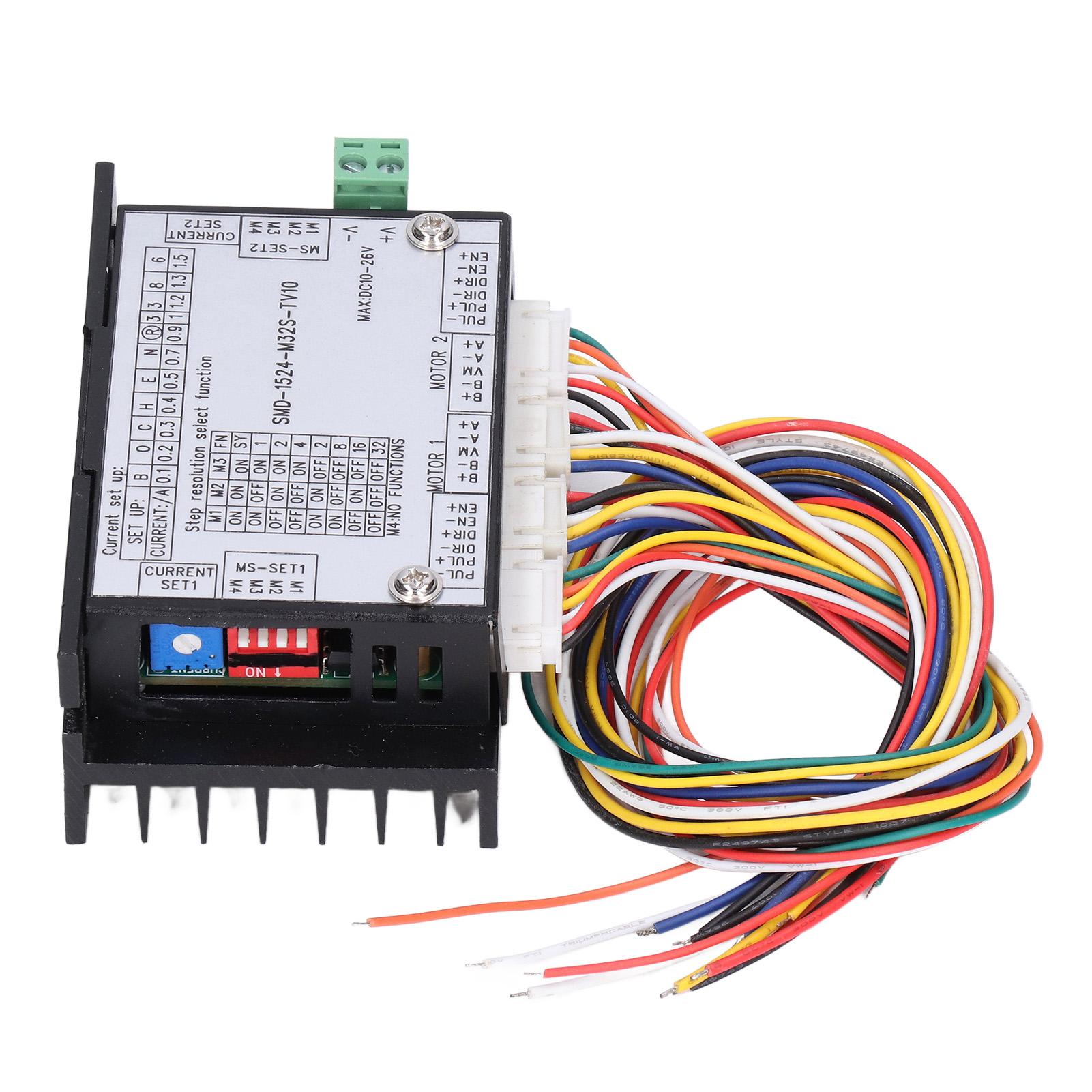 

Драйвер крокового двигуна 4 фази 5 проводів уніполярний високошвидкісний контролер двигуна SMD1524M32STV10