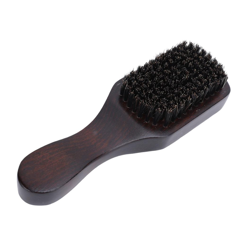 Beard Brush Men Soft Oil Hair Cutting Styling Cleaning Tool with Ergonomic Handle Barber Shop Supplies