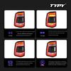 Upgraded LED Rear Tail Lights with Turn Signals & Daytime Running Lights for 09-18 Dodge Ram