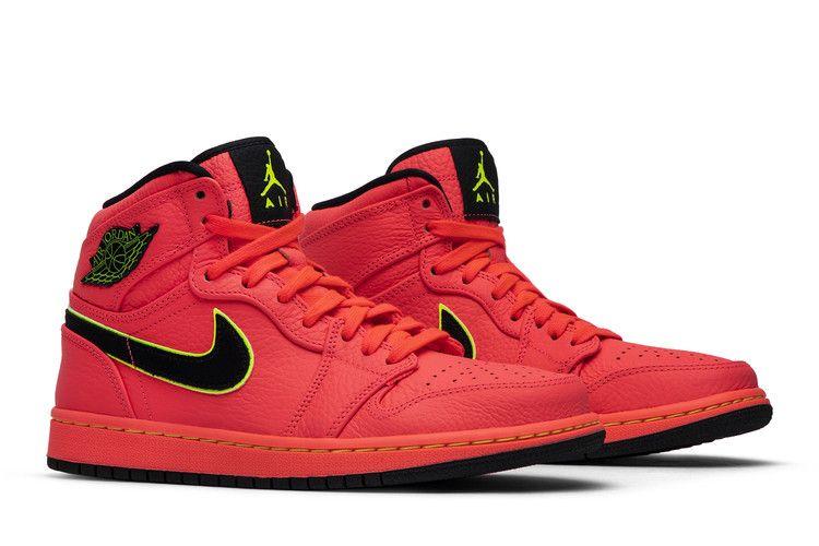 Women's Sneakers Jordan 1 Retro High Hot Punch (Women's) Hot Punch/Volt-Black