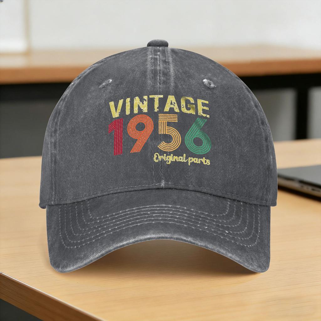 Th Birthday Truck Driver Hat  Vintage Unisex Humorous Printed Hat for  Year Old Birthday Gift