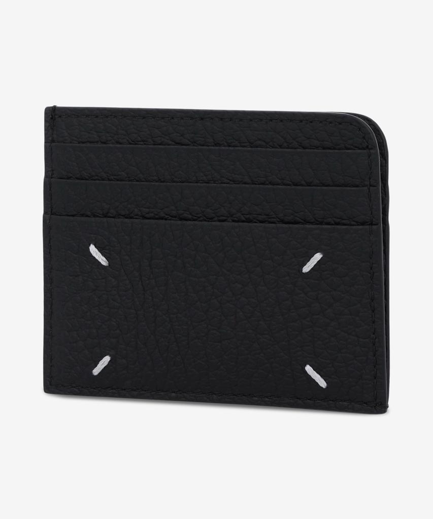 Maison Margiela 4-Stitch Slim Gap Card Holder - Black / Sa3Vx0007P4455T8013