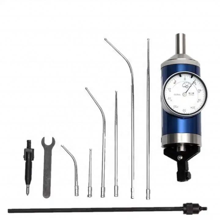 TEBAK Coaxial Centering Dial Test Indicator Set 0-3mm Precision Centering Lever Table Positioning Table Centering Dial Indicator Accuracy Dial indicator