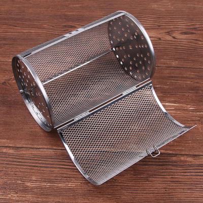 Rotisserie Grill Stekare Trumma Ugn Korg Bakning Passar för Kaffebönor Jordnötter BBQ