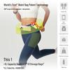Feibite Damen Lauf-Yoga Kompressions-Cropped-Hose 3.0
