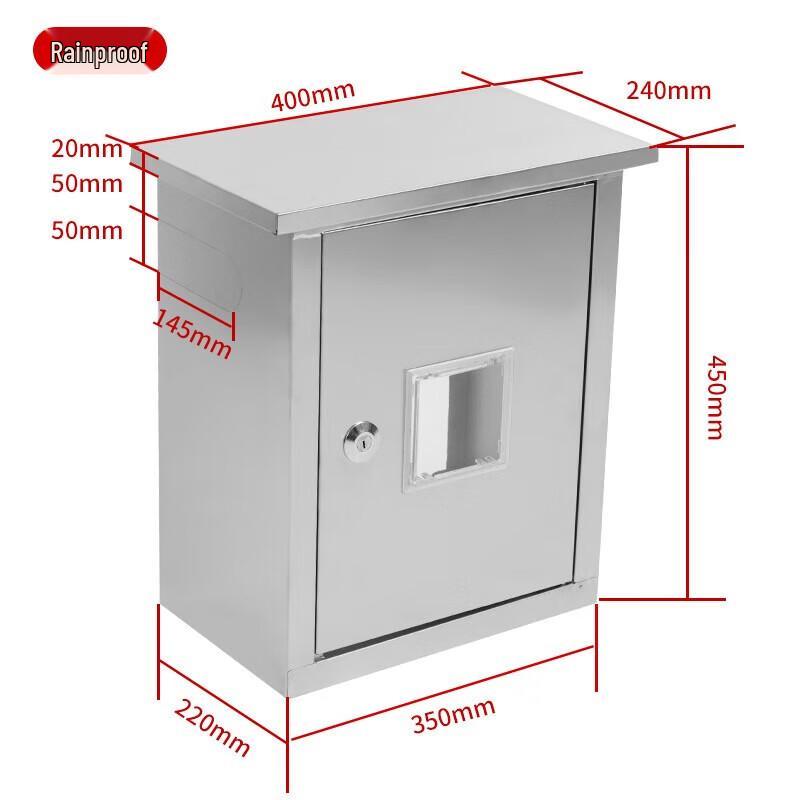 WEZHO Outdoor Gas Meter Box Protective Cover