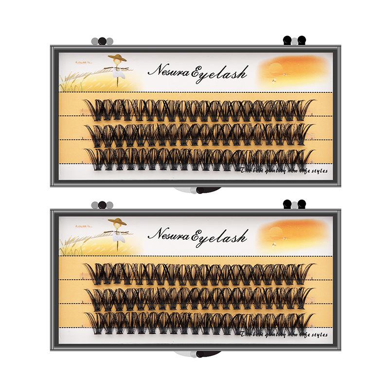 Sunflower Realistic Self-Adhesive Mink Fur Faux Eyelash Clusters