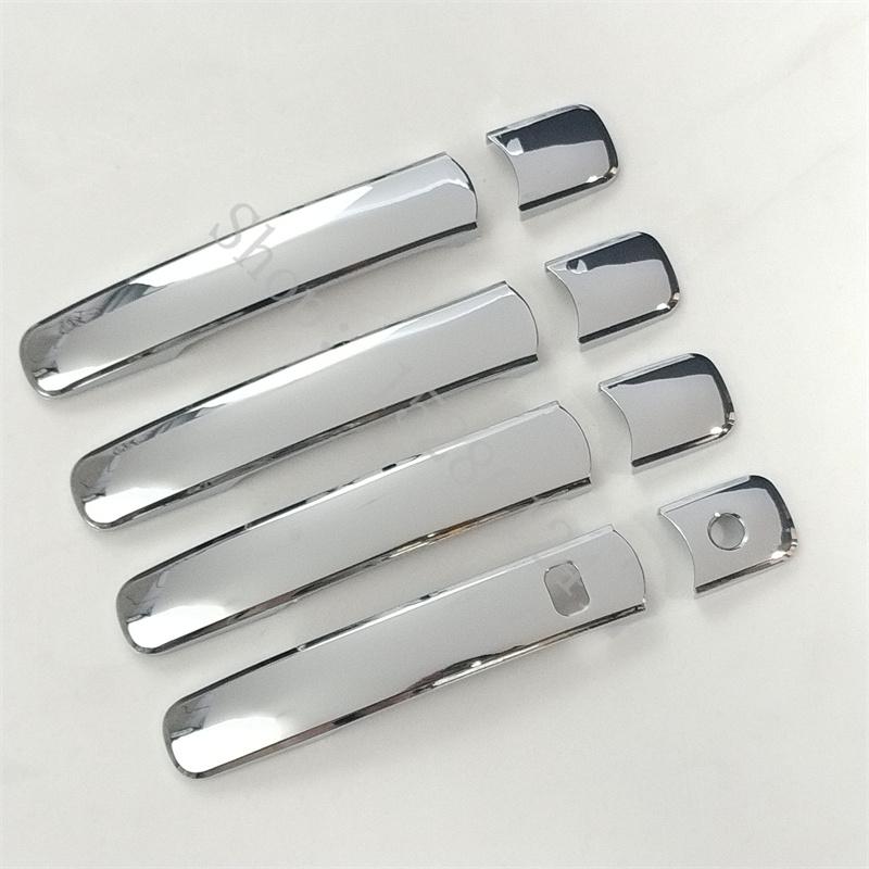 For 2008 2009~2013 Nissan X-Trail X Trail T31 ABS Chrome Door Handle Bowl Door Handle Cover Protective Trim Car Accessories