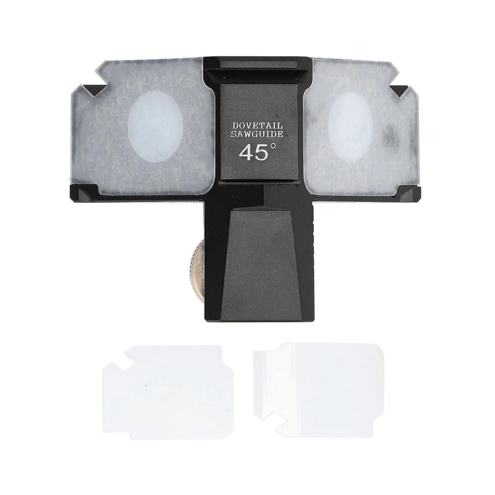 

Double 45 Degree Saw Gauge Cutting Angle Ruler Tenon Making Tool for Woodworking