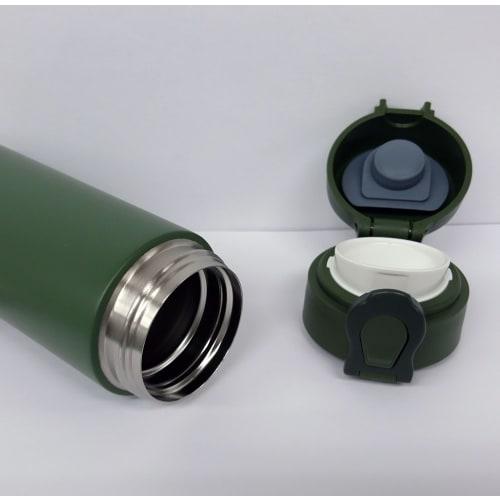 The-peacock Thermos Industry (The-peacock) Peacock Water Bottle Mug Bottle Khaki 0.35L Stainless Steel Bottle Mug Type AKF-35 K