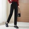 Fengxiao Mama Women's High-Waist Thermal Casual Pants