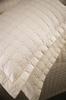 Estiva Quilted Bedspread Set 3pcs, Coverlet 250x260, Pillowcase 50x70, Double Size, Cappucino