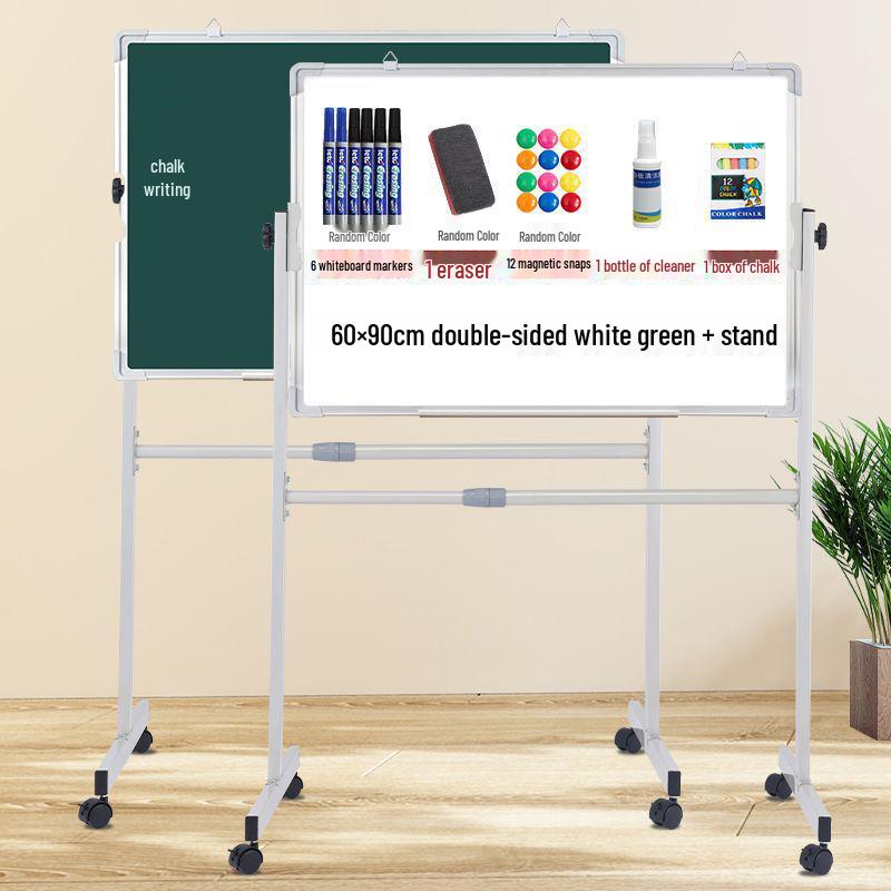 Mobile Magnetic Whiteboard Stand for Office and Home - Large Writable Display Board