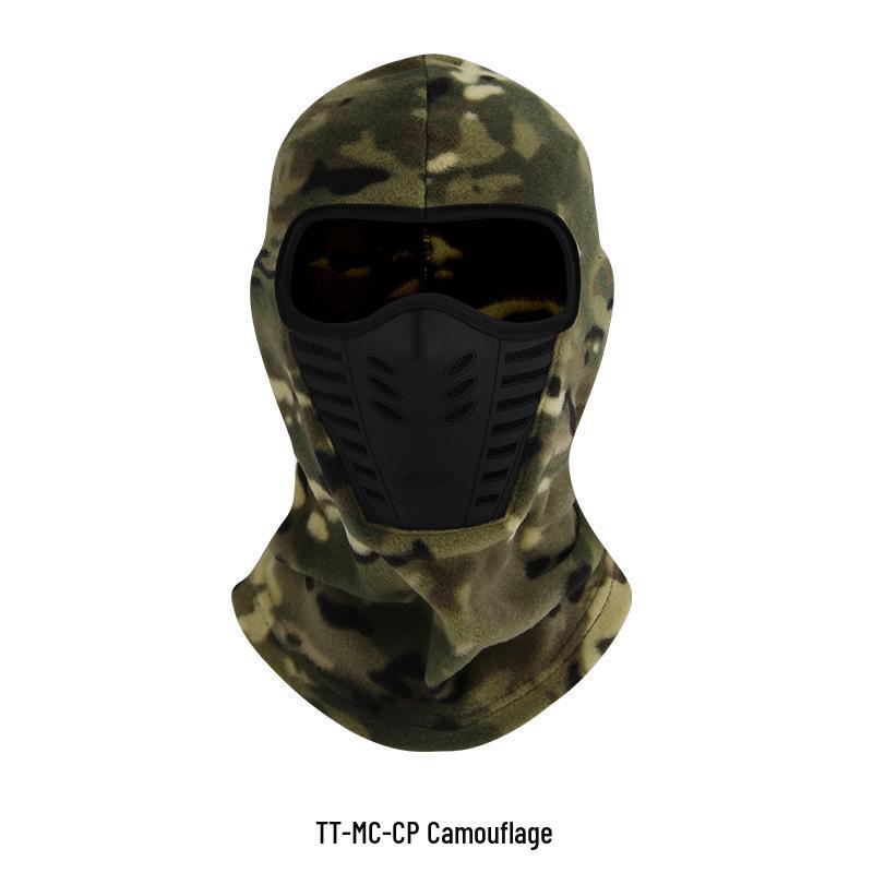 Thick Fleece Winter Balaclava: Dustproof Warm Ski & Motorcycle Mask