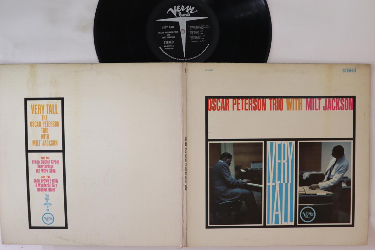 

LP Record OSCAR PETERSON, MILT JACKSON - Very Tall V68429 VERVE 1962 US Jazz Used