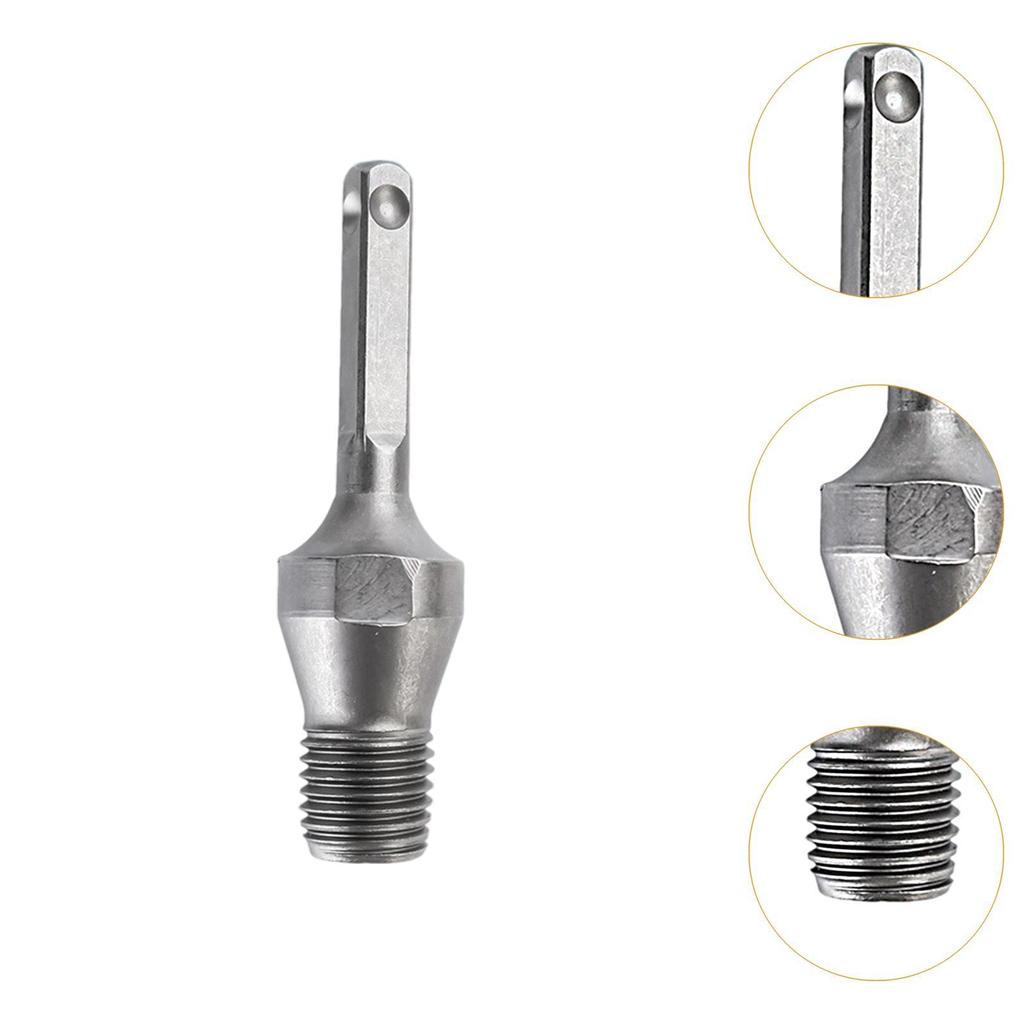 Core Drill Bit Adapter Efficiency Spare Parts Steel Convert to Water Drilling Accessories Multifunctional Diamond Core Bit
