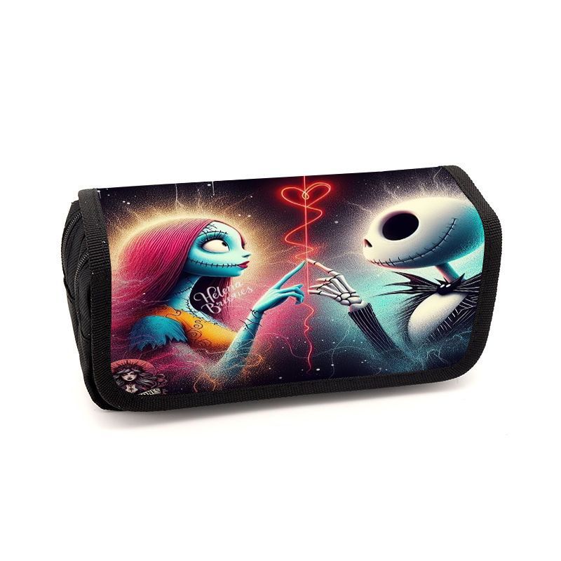 The Nightmare Before Christmas Pencil Bag Anime Peripheral Storage Pencil Bag