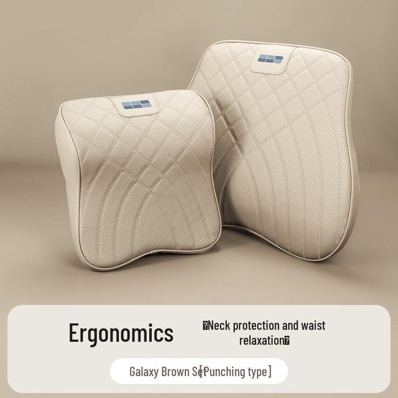 Geely Galaxy E8 Car Headrest & Neck Pillow with L6 Lumbar Support Cushion