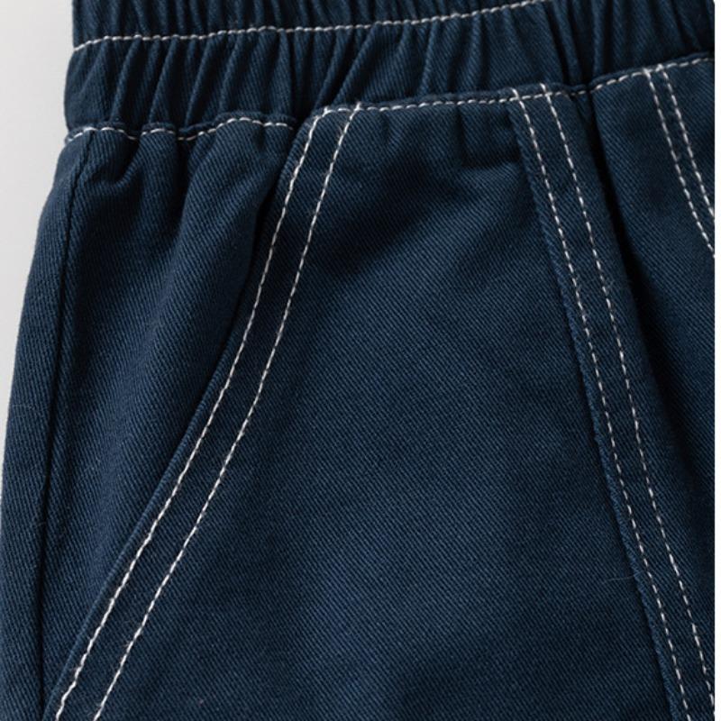 Kinderoveralls 2025 Herbst neue Mode Kinderbekleidung Jungen Koreanische Version Webhosen Baby Ausländischer Stil Hosen