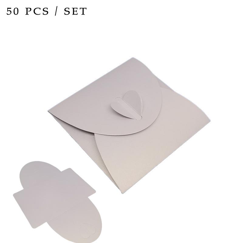 

Western Retro Kraft CD Envelopes - Peach Heart Design (50 Pack) Custom Selection