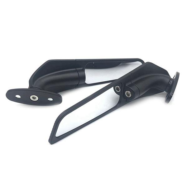 Pair of Wind Deflector Rearview Mirrors for SUZUKI GSXR600/750/1000 Motorcycles