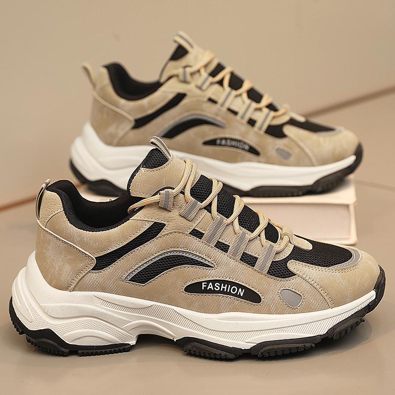 

Мужская обувь Трендовая универсальная обувь Мужская обувь Тонкие повседневные мужские кроссовки 39-44 44 хаки