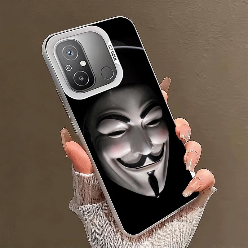 

Anonymous V Mask Soft Phone Case for Xiaomi Redmi 15C 15 14C 13C 12C Poco X5 X6 X7 Pro X3 F8 F7 Ultra M8 13 12 Cover Back Shell Xiaomi Poco X7
