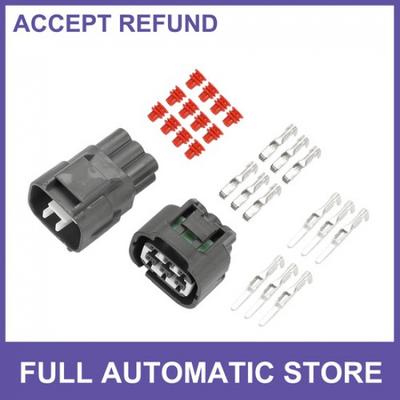 6 Pin Headlight Waterproof Connector Plug 1 Set  for Toyota